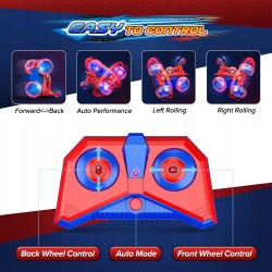 USZKODZONY Zdalnie sterowane auto kaskaderskie Spiderman Dreamlandia 2.4GHz