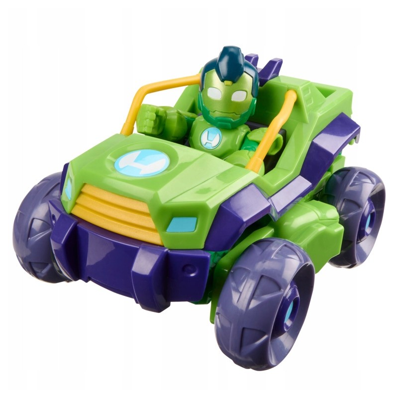 Outlet Marvel Iron Man Super Ekipa Pojazd figurka Mech 2w1 Iron Hulk Hasbro