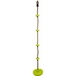 Outlet Mocna Lina do wspinaczki z huśtawką 2w1 do ogródka 190cm 3+