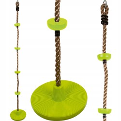 Outlet Mocna Lina do wspinaczki z huśtawką 2w1 do ogródka 190cm 3+