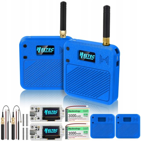 Outlet Heltec LoRa V3 ESP32 Meshtastic Zestaw 2 szt. z obudową i baterią