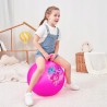 Outlet INPODAK Piłka Skacząca z Jednorożcem 45cm Różowa dla dzieci 3-8 lat