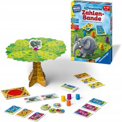 Outlet Gra planszowa Ravensburger Niesamowite liczby Małpi Gang 2-4 DE