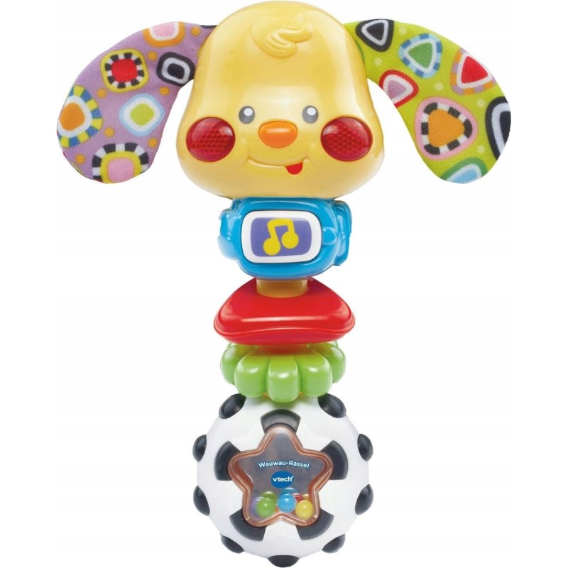 Outlet VTech Baby 80 184704 Hau Hau grzechotka z dźwiękiem jęz.niemiecki
