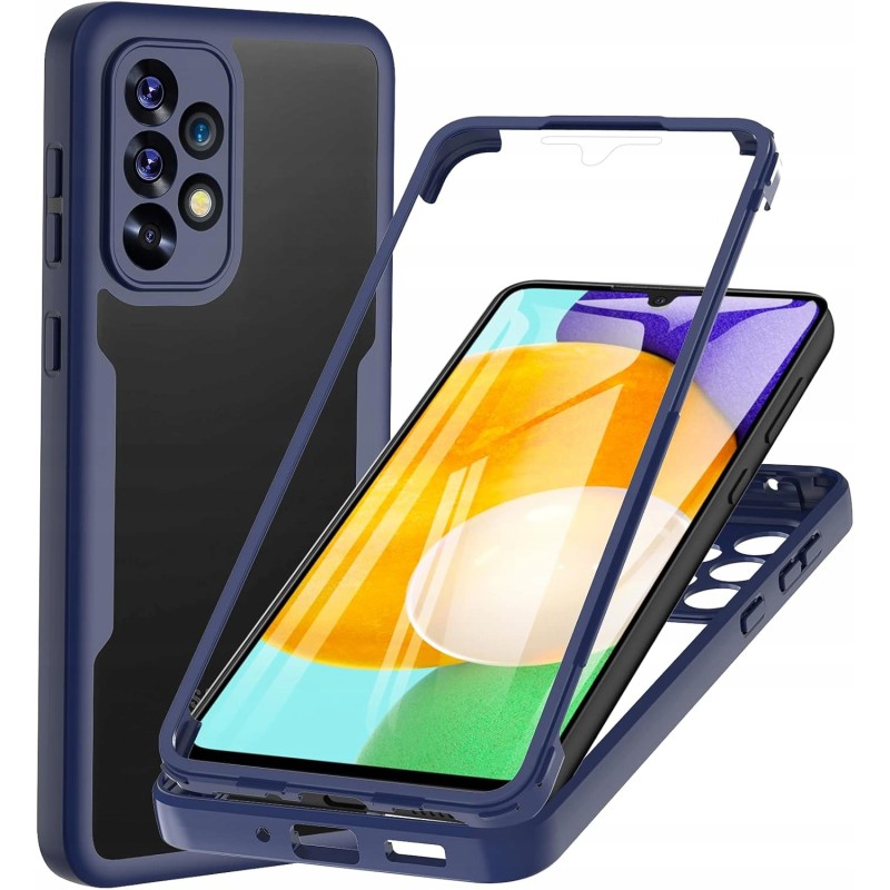Outlet Etui na Samsung Galaxy A33 5G wstrząsoodporne niebieskie Outlet Etui na Samsung Galaxy A33 5G wstrząsoodporne niebieskie