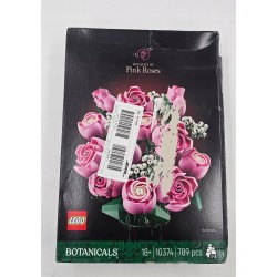 Outlet Klocki LEGO Botanical Collection 10374 Bukiet Różowych Róż Kwiaty