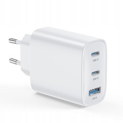 BHHB Ładowarka USB C 40W 3 Porty 2x USB-C 1x USB Szybkie Ładowanie