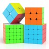 Outlet ROXENDA zestaw kostek Speed Cube 2x2, 3x3, 4x4, 5x5