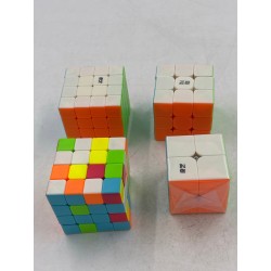 Outlet ROXENDA zestaw kostek Speed Cube 2x2, 3x3, 4x4, 5x5