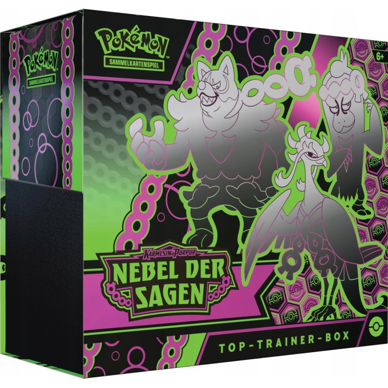 Outlet Gra karciana PokémonTop Trainer-Box Karmesin & Purpur - Mgła Sag