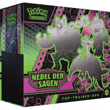 Outlet Gra karciana PokémonTop Trainer-Box Karmesin & Purpur - Mgła Sag