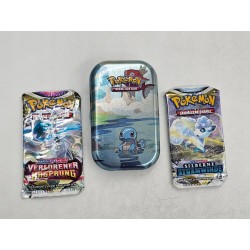 Outlet Pokemon TCG Kanto Friends Mini Tin - Puszka Squirtle z boosterami DE