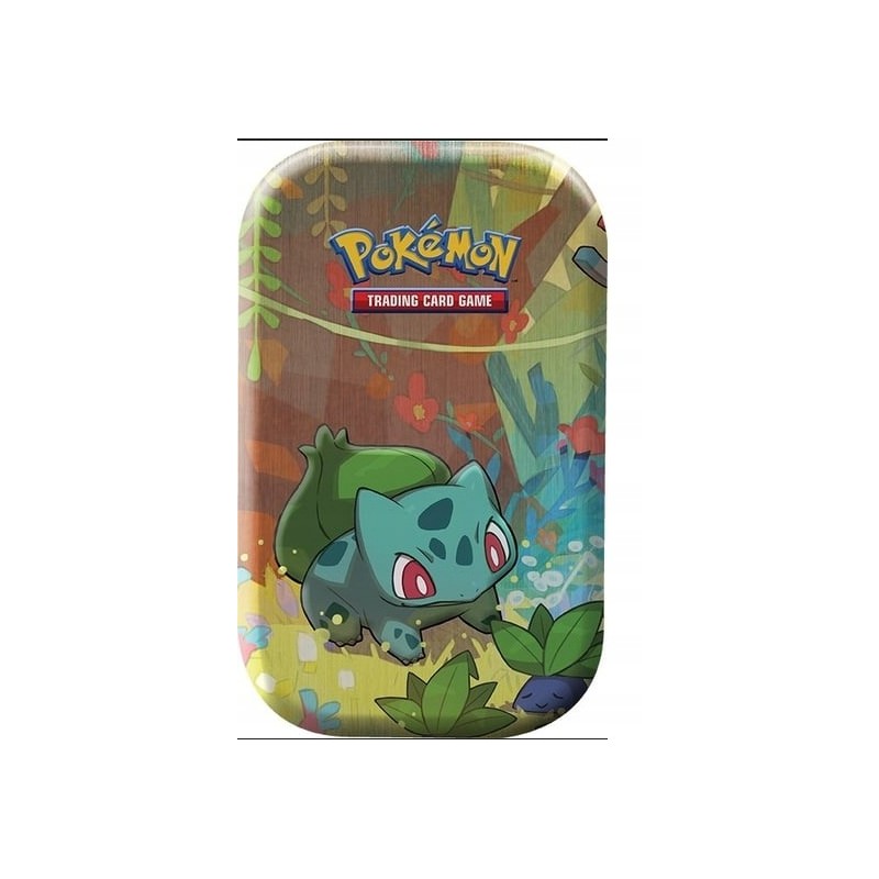 Outlet Pokemon TCG: Kanto Friends Mini Tin - Puszka Bulbasaur z boosterami