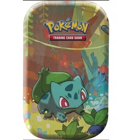 Outlet Pokemon TCG: Kanto Friends Mini Tin - Puszka Bulbasaur z boosterami