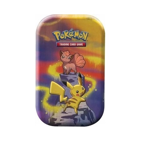 Outlet Pokemon Kanto Power Mini Tins: Puszka Pikachu&Vulpix z boosterami DE