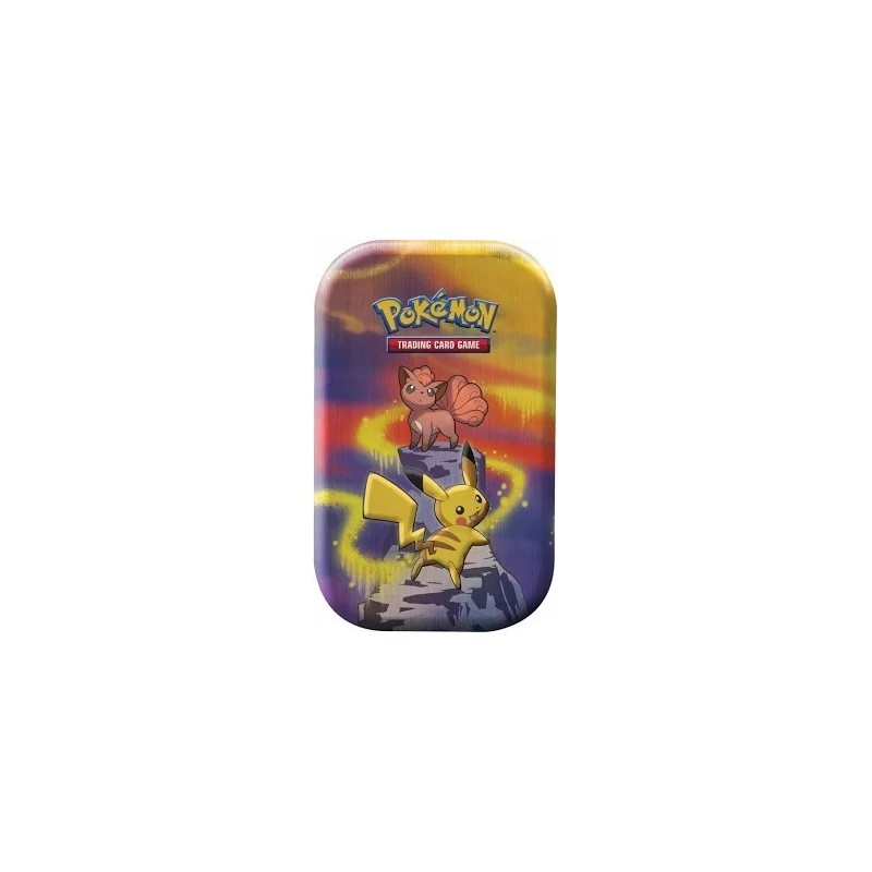 Outlet Pokemon Kanto Power Mini Tins: Puszka Pikachu&Vulpix z boosterami DE