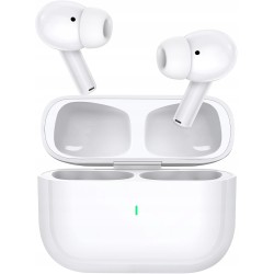 Outlet Słuchawki Bezprzewodowe Douszne Zenopar TWS Bluetooth Hi-Fi Białe