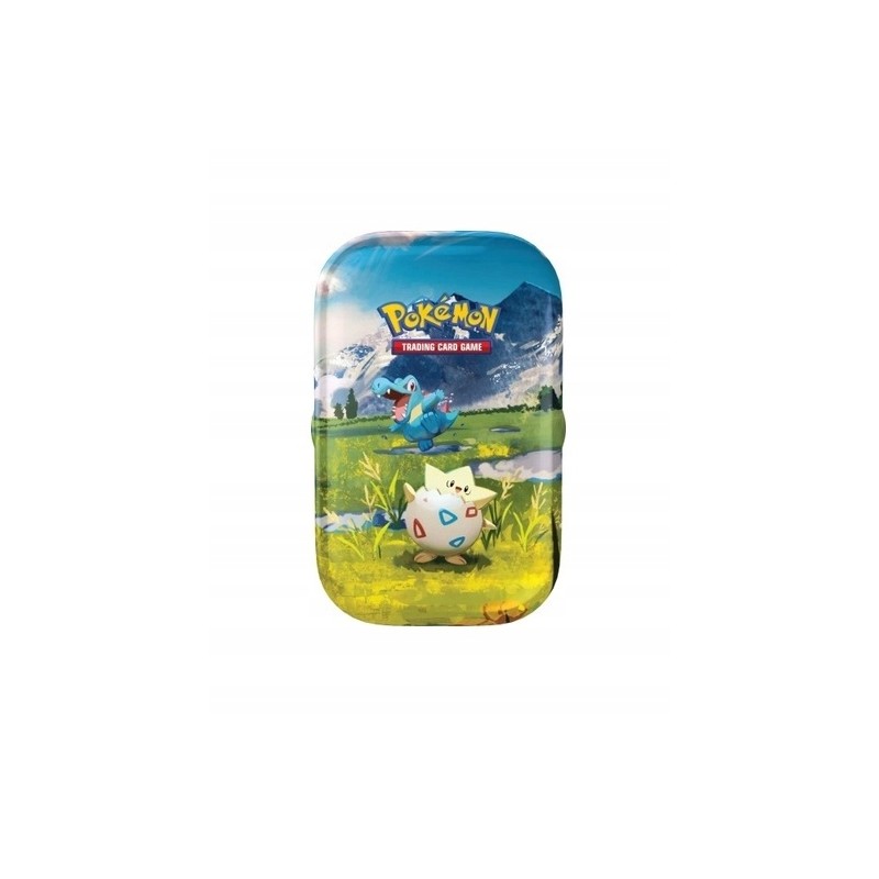 Outlet Pokemon TCG Mini Tin: Mega Ewolucja Bohaterowie Togepi i Totodile