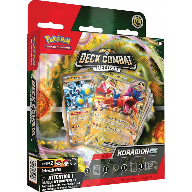 Outlet Pokémon TCG: Deluxe Combat Deck Koraidon-ex z 60 kartami DE