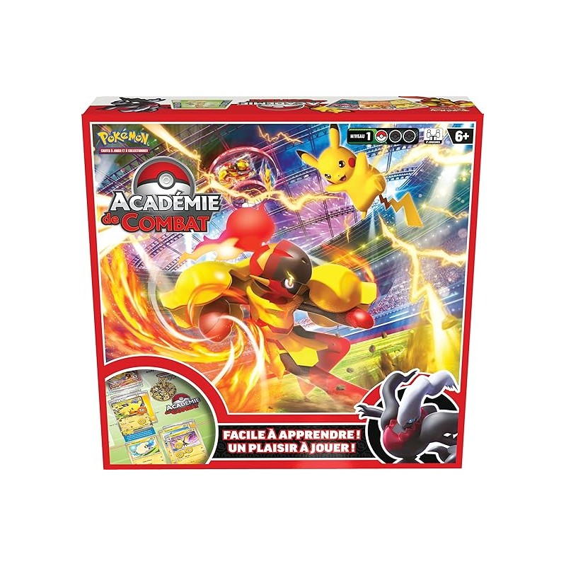 Pokémon Kolekcjonerska Gra karciana Akademii Walki Pikachu-ex Carmadura FR