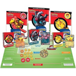 Pokémon Kolekcjonerska Gra karciana Akademii Walki Pikachu-ex Carmadura FR