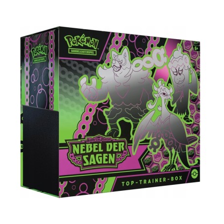 Gra karciana PokémonTop Trainer-Box Karmesin & Purpur - Mgła Sag DE