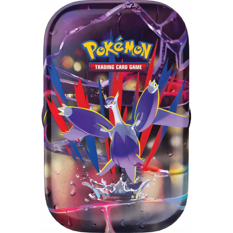 Pokemon Mega Heroes Mini Tins: Puszka Mega Latias z Boosterami DE