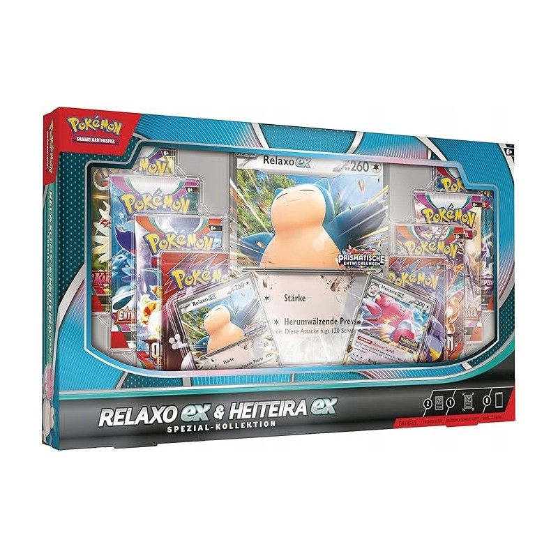 Outlet Zestaw kolekcjonerski Pokemon TCG: Relaxo Ex & Heiteira Ex