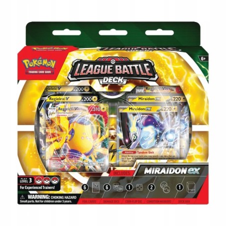 Outlet Zestaw kolekcjonerski POKEMON 45528 LIGA-KAMPFDECK MIRAIDON EX DE