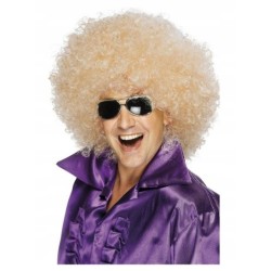 Smiffys Mega Huge Afro peruka blond kostium lata 80 impreza uniwersalna