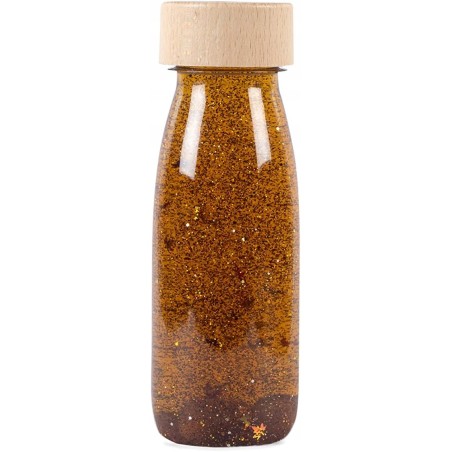 Outlet Petit Boum Butelka sensoryczna Float Bottle Siena 14 × 4 cm 3 m+