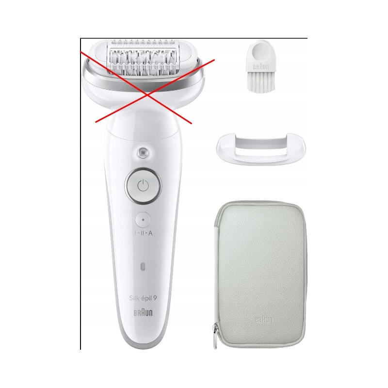 Outlet Depilator Braun silk epil 9 akumulatorowy depilacja na mokro