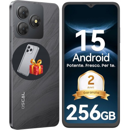 USZKODZONY OSCAL Flat 2 smartfon 12GB 256GB Android 15 6.56 90Hz Dual SIM