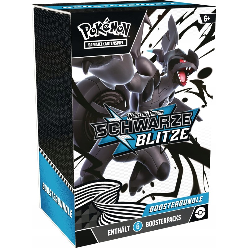 Outlet Gra karciana Pokémon Boosterbundle Karmesin Purpur 6 Boosterów DE