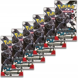 Outlet Gra karciana Pokémon Boosterbundle Karmesin Purpur 6 Boosterów DE