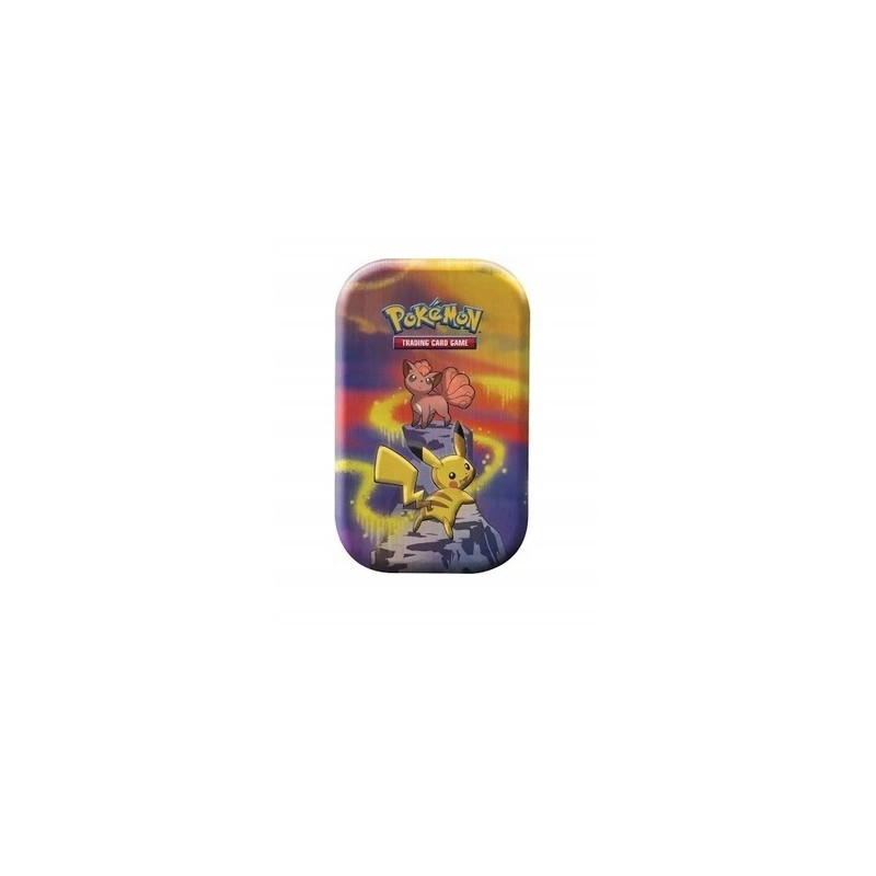 Outlet Pokemon Kanto Power Mini Tins: Puszka Pikachu&Vulpix z boosterami DE