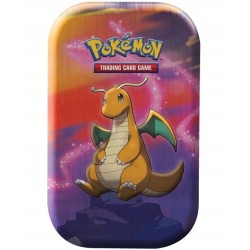 Outlet Pokemon Kanto Power Mini Tins: Puszka Dragonite z Boosterami DE