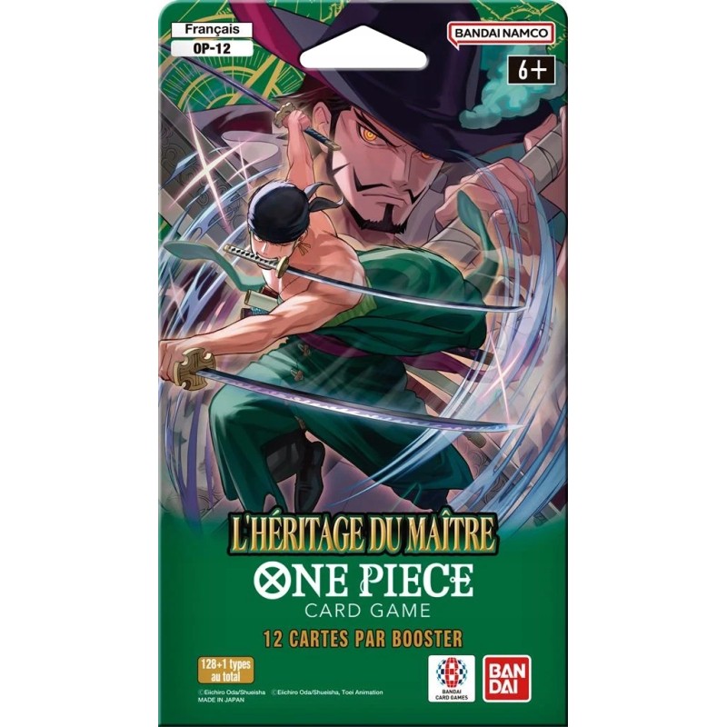 Outlet Booster ONE PIECE OP12 po 12 kart w jednym zestawie Wersja Francuska