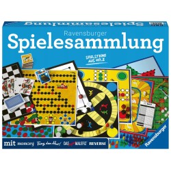 Outlet Zestaw Gier planszowych spielsammlung Ravensburger 2-10 graczy
