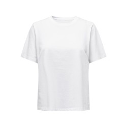 T-shirt damski okrągły dekolt Only rozmiar XS Biały