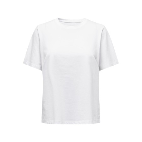 T-shirt damski okrągły dekolt Only rozmiar XS Biały