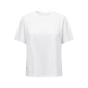 T-shirt damski okrągły dekolt Only rozmiar XS Biały