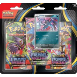 Outlet Pokémon TCG: Mega Evolution Phantasmal Flames 3-Pak Boosterów