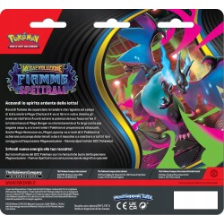 Outlet Pokémon TCG: Mega Evolution Phantasmal Flames 3-Pak Boosterów