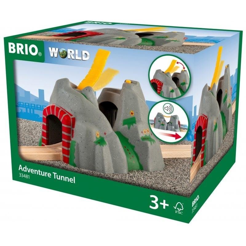 Outlet Tunel magiczny do drewnianej kolejki Brio World 33481