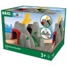 Outlet Tunel magiczny do drewnianej kolejki Brio World 33481