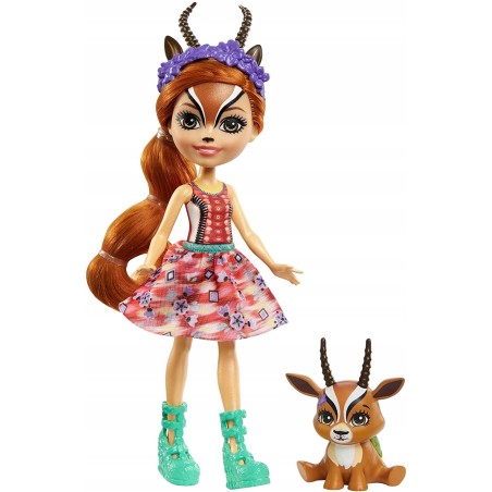 Outlet Lalka Gazela Enchantimals Gabriela Gazelle Zabawka Dla Dziewycznek