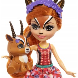 Outlet Lalka Gazela Enchantimals Gabriela Gazelle Zabawka Dla Dziewycznek