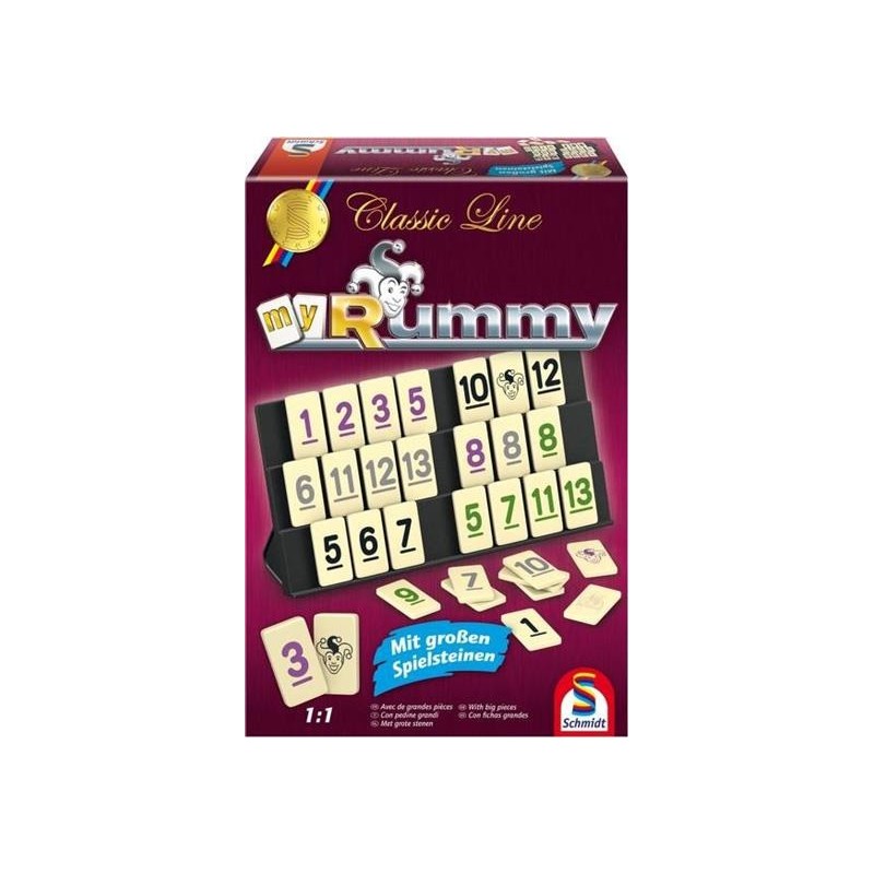 Outlet Gra planszowa Schmidt Spiele MyRummy 2-4 graczy J.Niemiecki