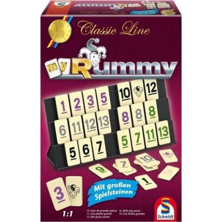 Outlet Gra planszowa Schmidt Spiele MyRummy 2-4 graczy J.Niemiecki